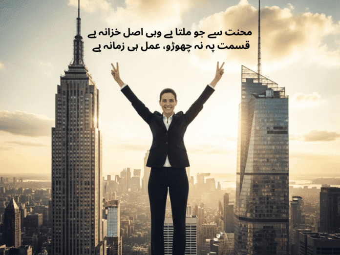 موٹیویشنل شاعری