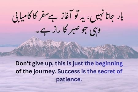 کامیابی کے اشعار