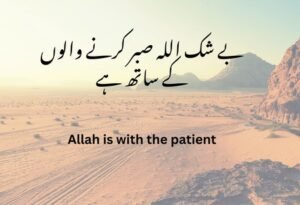 Holy Quran Verses about Sabar 