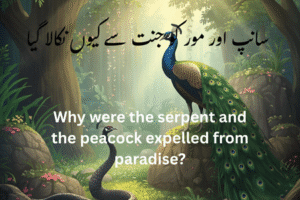 سانپ اور مور کو جنت سے کیوں نکالا گیا