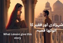 شہزادی اور فقیر کا انوکھا قصہ What lesson give this story شہزادی اور فقیر کا انوکھا قصہ