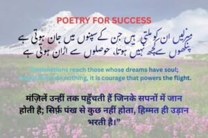 Poetry for Success & Self-Confidence