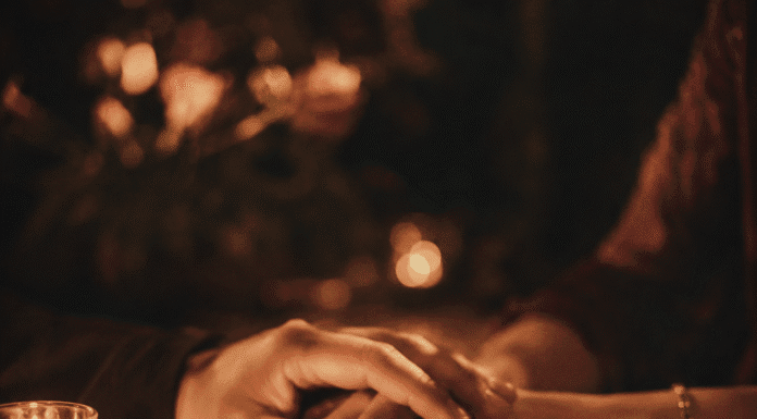 Romantic Urdu Quote: When you are near me, it feels like a prayer has been answered. C321 Romantic Urdu Quote
